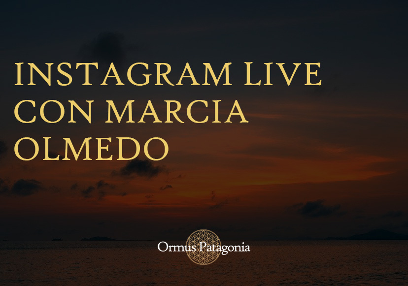 Instagram Live con Marcia Olmedo