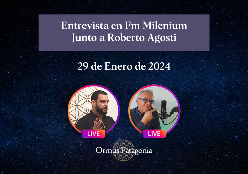 Entrevista con Roberto Agosti en FM Milenium 29 de Enero 2024