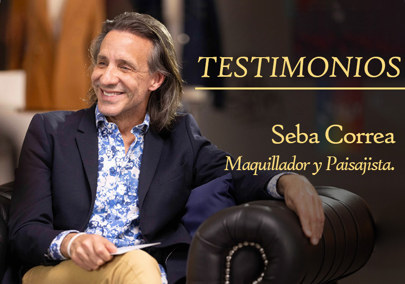 Testimonios: Seba Correa, maquillador y paisajista.