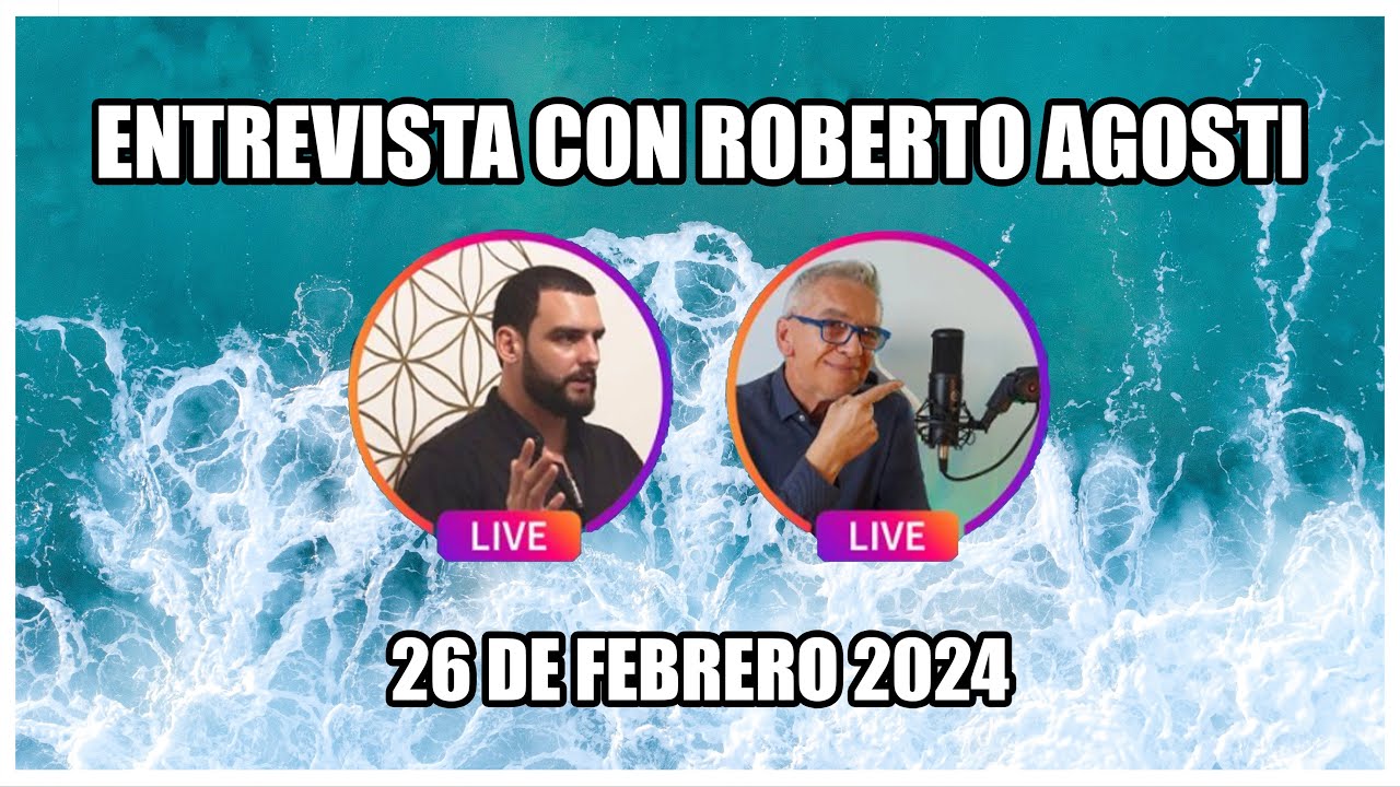 Entrevista Radial con Roberto Agosti, locutor y conductor. 26 de Febrero, 2024.