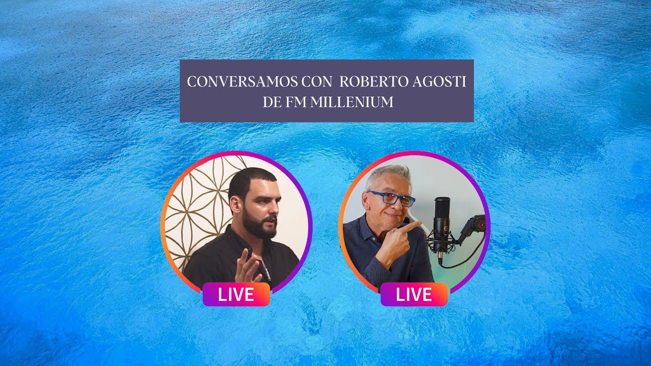 Entrevista Radial con Roberto Agosti, locutor y conductor. 4 de Diciembre, 2023.