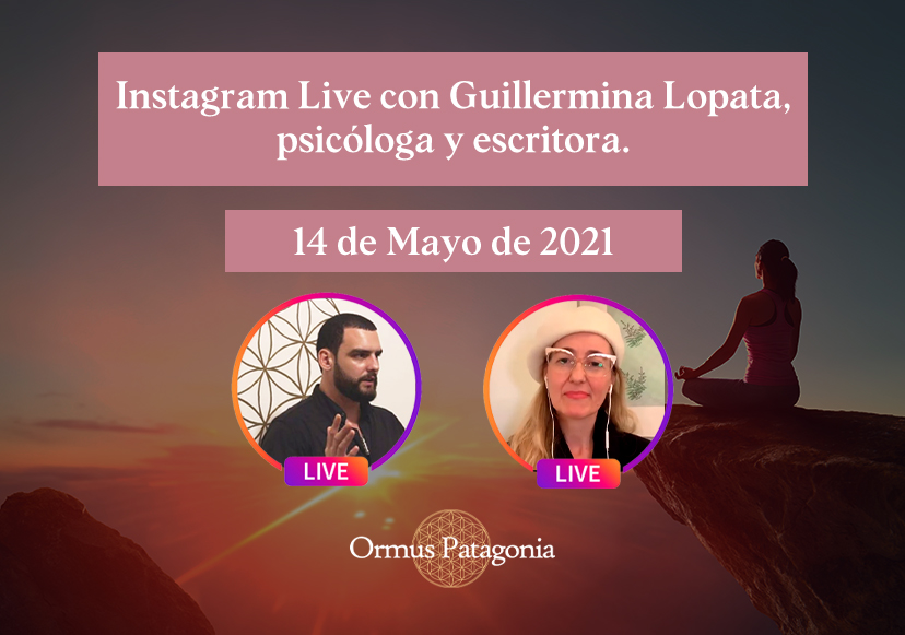 Instagram Live con Guillermina Lopata, psicóloga y escritora. 14 de Mayo, 2021.