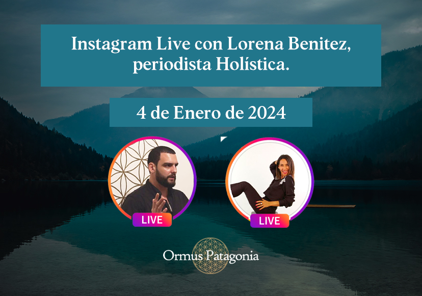 Instagram Live con Lorena Benitez, periodista Holística. 4 de Enero, 2024.