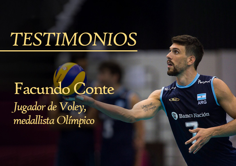 Testimonios: Facu Conte, jugador de Voley.